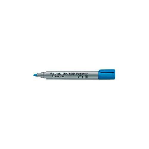STAEDTLER Flipchartmarker Lumocolor blau, 2 mm, Rundspitze