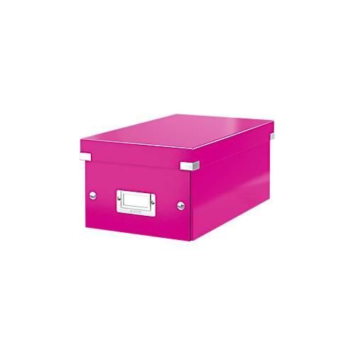 LEITZ® DVD Ablagebox Click + Store, pink