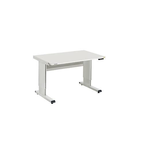 Treston Arbeitstisch Serie WB, mit Elektromotor, höhenverstellbar, 1800 mm