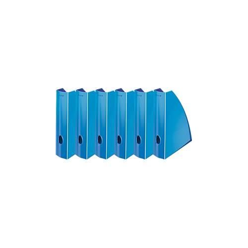 LEITZ® Stehsammler WOW 5277, blau, 6 Stück