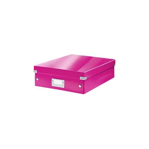 LEITZ® Organisationsbox Click + Store, mittel, pink