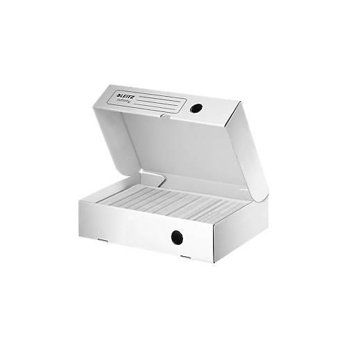 LEITZ Archivschachtel Infinity mit Klappdeckel, 80 mm