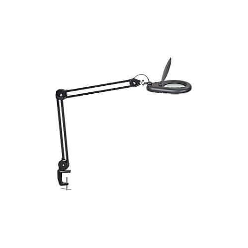 MAUL LED-Lupenleuchte Viso, Klemmfuß, schwarz