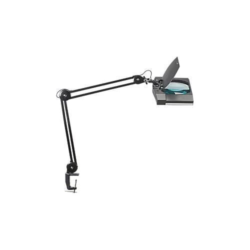 MAULvitrum LED-Lupenleuchte, 6.500 Kelvin, schwarz