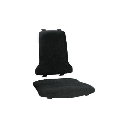 Sitzpolster für Arbeitsstuhl bimos SINTEC/SINTEC 2, auswechselbar, Textil, atmungsaktiv, schwarz
