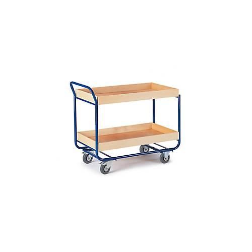 Etagenwagen, m. Hochrand, 2 Etagen, 31 kg