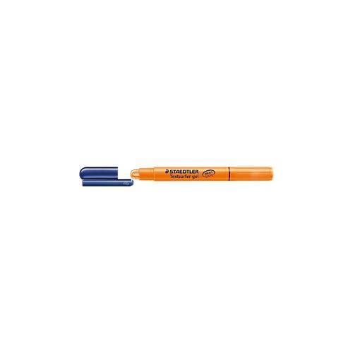 Staedtler Textmarker Gel, mit gelartiger Wachsmine, Minendurchmesser 9 mm, orange
