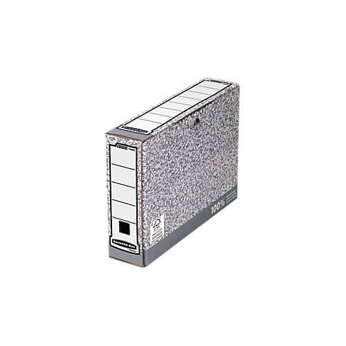 Fellowes Archivschachtel Bankers Box®, f. DIN A4, Füllhöhe 80 mm, 10 Stück
