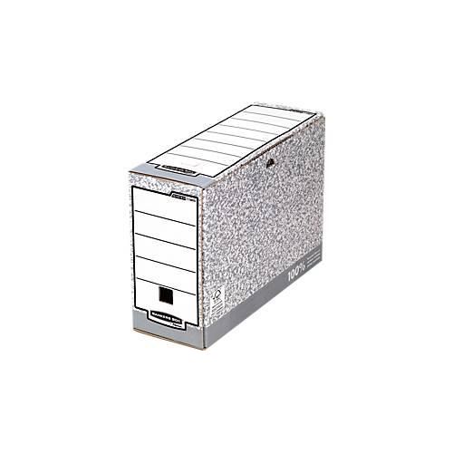 Fellowes Archivschachtel Bankers Box®, f. DIN A4, Füllhöhe 100 mm, 10 Stück