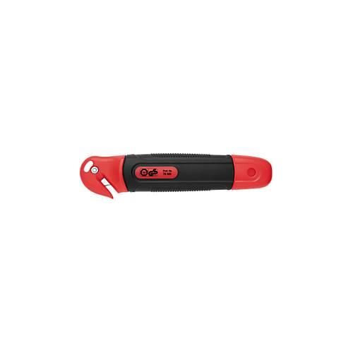 Sicherheitsmesser Wedo® Safety Cutter STANDARD, automat. Klingenrückzug, Folienschneider, Klinge für Linkshänder umsteckbar