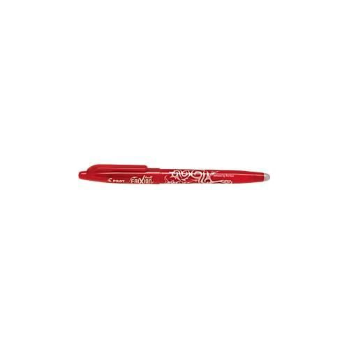 Tintenroller FRIXION BALL, Gummispitze, Minendurchmesser 1 mm, Strichstärke 0,6 mm, 12 St., rot