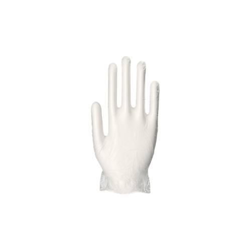 Einmalhandschuhe Medi-Inn Light, Vinyl, leicht gepudert, latexfrei, transparent, Größe L, 100 Stück