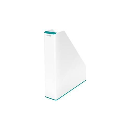 Leitz Stehsammler WOW Duo Color, weiß/eisblau
