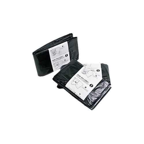 Müllsäcke für Sanitär Abfalleimer Janibell Privé, 10 x 30 l, 100 % biologisch abbaubar, HDPE, schwarz