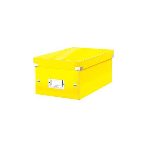 LEITZ® DVD Ablagebox Click + Store, gelb