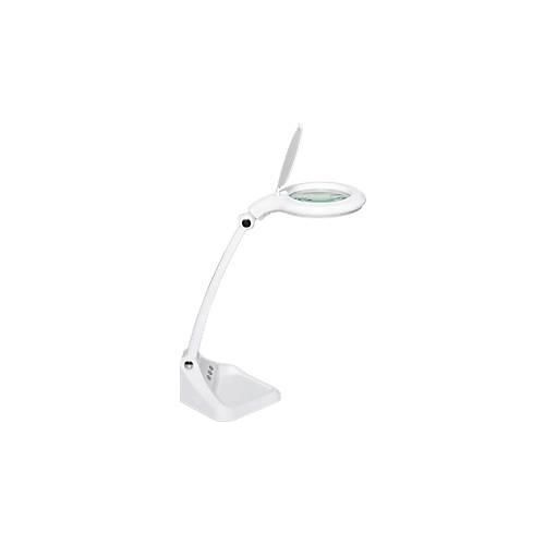 LED-Lupenleuchte MAULiris, Leistung 7 W, 470 lm, 3- & 12-Dioptrien-Linse, dimmbar, weiß