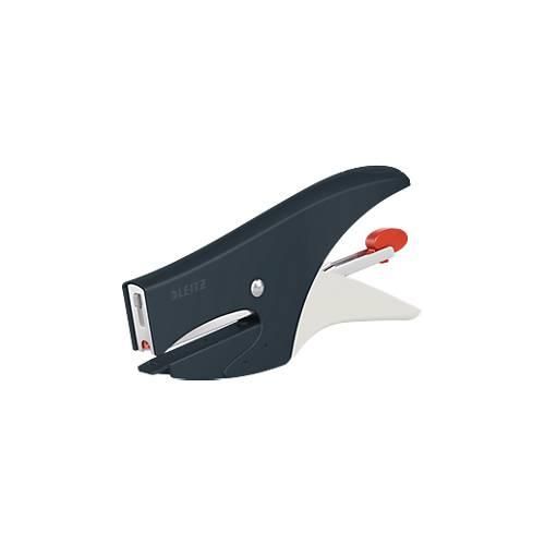 Leitz® Metallheftzange 5577 Cosy, Hinterlademechanik, inkl. 1.000 Heftklammern, grau