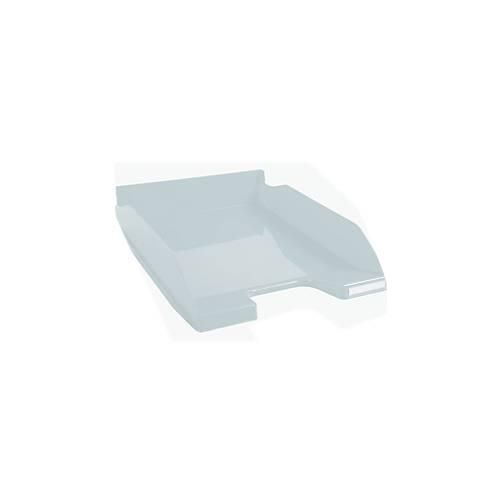 Briefablage Exacompta COMBO MIDI Aquarel, für Dokumente im Format A4+, stapelbar, Etikettenhalter, Kunststoff, pastellblau