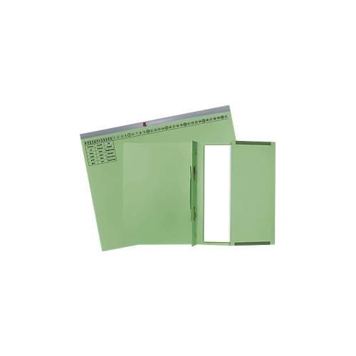 Hängehefter Exacompta, für Rechtsheftung, gefalzt, Dehnfalte, Organisationsdruck, Blauer Engel, Recycling-Karton, grün, 25 Stück