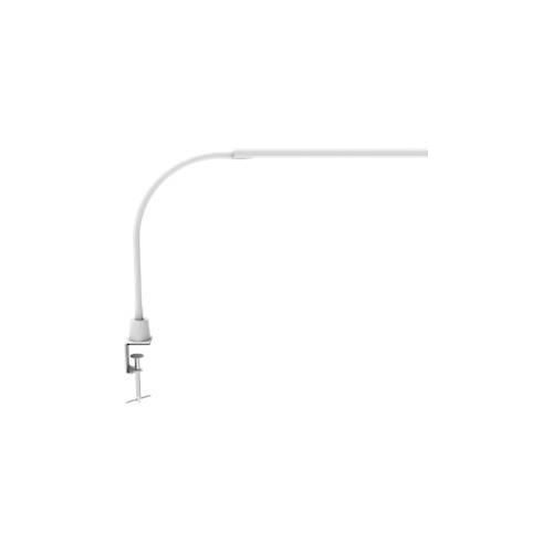 LED-Klemmleuchte MAULpirro, Leistung 7 W, 4-Stufen-Dimmer, 390 lm, schwenkbar, Klemmweite 45 mm, weiß