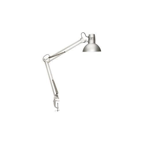 MAUL LED-Tischleuchte Study, Büro, Klemmfuß, silber