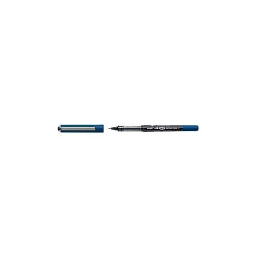 Tintenroller uni-ball UB EYE Ocean Care, Strichstärke 0,4 mm, Kugel-Ø 0,7 mm, dokumentenecht, Sichtfenster, 75 % Recycling-Kunststoff, 12 Stück, Schreibfarbe schwarz