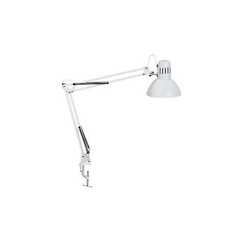 MAUL LED-Tischleuchte Study, Büro, Klemmfuß, weiß