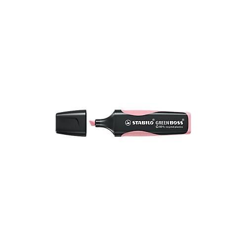 STABILO® GREEN BOSS, 10 Stück, rosiges Rouge