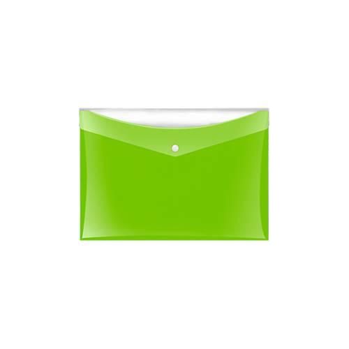 Dokumententasche Veloflex VELOCOLOR®, DIN A4, Kunststoff, für ca. 100 Blatt, 6 Stück, grün
