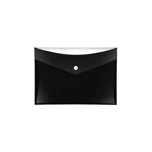 Dokumententasche Veloflex VELOCOLOR®, DIN A5, Kunststoff, für ca. 100 Blatt, 6 Stück, schwarz