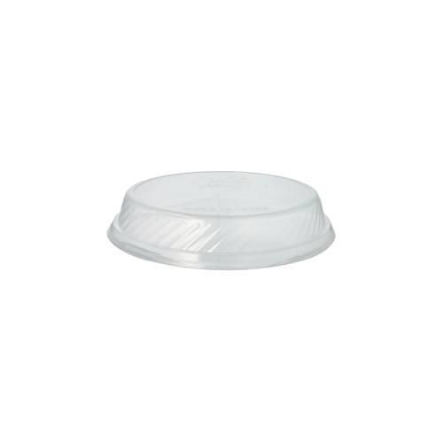 Deckel für Menüteller Papstar Circulware by Havel, Mehrweg, rund, mikrowellen- & spülmaschinengeeignet, recycelbar, Ø 227 x H 41 mm, PP, transparent, 12 Stück