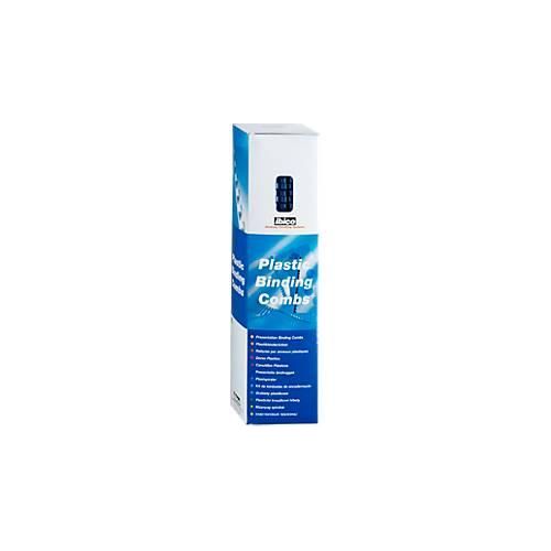 GBC® Binderücken, Plastik, Ø 8 mm, 100 Stück, blau