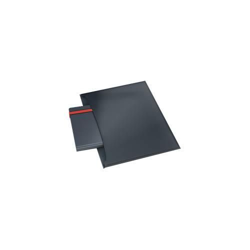 Leitz® Dokumentenhülle Cosy Privacy, blickdicht, A4-Format, für bis zu 50 Blatt, mit 2 Taschen, 3 Stück, grau