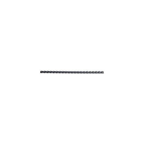 GBC® Binderücken, Plastik, Ø 12 mm, 100 Stück, schwarz