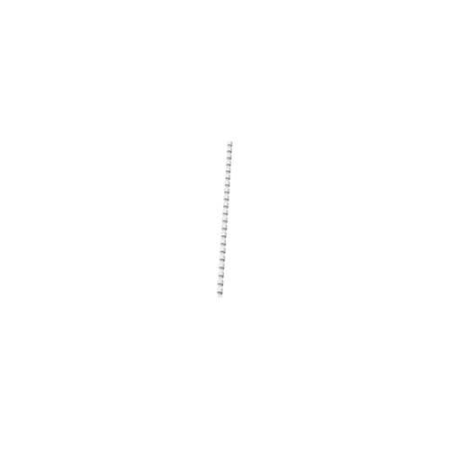 GBC® Binderücken, Plastik, Ø 6 mm, 100 Stück, weiß