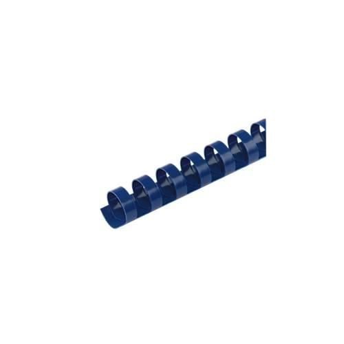 GBC® Binderücken, Plastik, Ø 6 mm, 100 Stück, blau