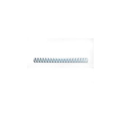 GBC® Binderücken, Plastik, Ø 22 mm, 100 Stück, weiß