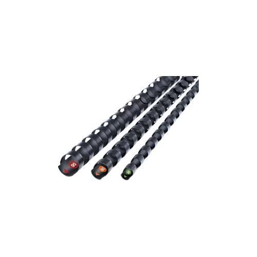 GBC® Binderücken, Plastik, Ø 25 mm, 50 Stück, schwarz