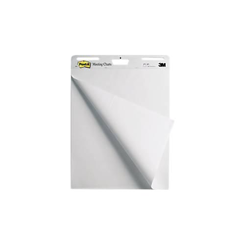Post-it® Meeting Charts, 2 Charts à 30 Blatt, weiß
