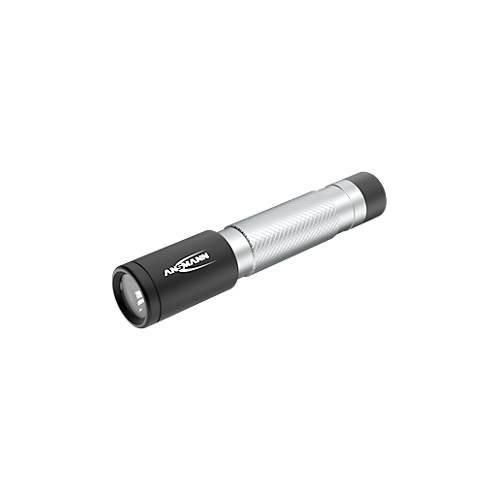 LED Taschenlampe Ansmann Daily Use 50B, inkl. 1× Micro AAA, 55 lm, 16,5 h, bis zu 36 m, L 85 x Ø 18 mm, Aluminiumgehäuse, schwarz-grau