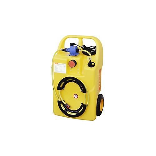 Mobiles Bewässerungssystem CEMO Aqua-Caddy, mit Schwingkolbenpumpe 230V, Fördermenge 3,5 l/min, 60l Volumen