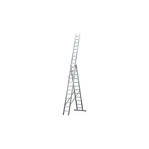 TRIBILO Vielzweckleiter, 3 x 12 Sprossen