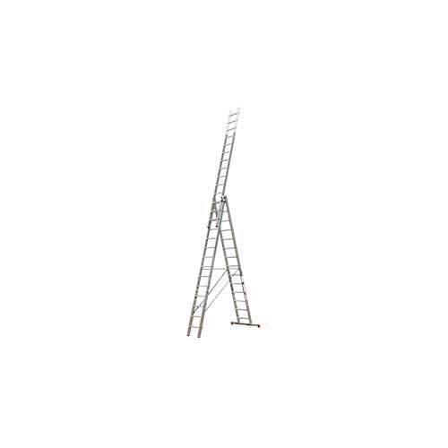 TRIBILO Vielzweckleiter, 3 x 14 Sprossen