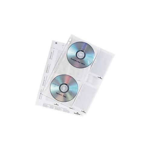 Durable CD/DVD-Hülle A4, für 4 CD/DVDs