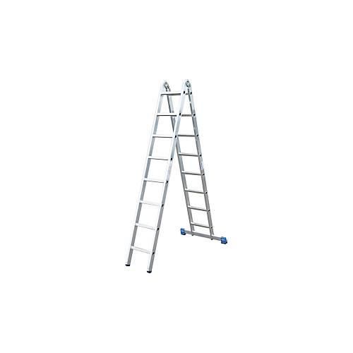 Gelenk-Doppelleiter, 2 x 8 Sprossen