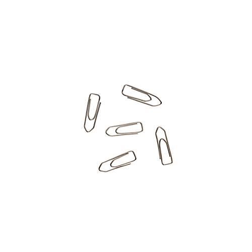 Büroklammern, ohne Kugelspitze, vernickelt, 1000 Stück, Länge 32 mm