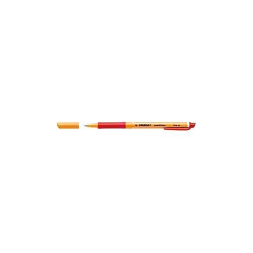 STABILO® Tintenroller PointVisco®, rot, 10 Stück