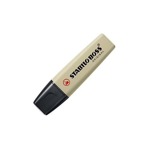 Textmarker STABILO® BOSS Original NatureCOLORS, Keilspitze, lichtbeständig, schnell trocknend, schlammgrün, 1 Stück