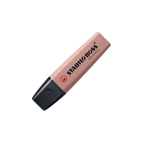 Textmarker STABILO® BOSS Original NatureCOLORS, Keilspitze, lichtbeständig, schnell trocknend, umbra, 1 Stück