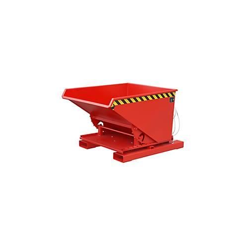 Spänebehälter für Gabelstapler, Typ S3S 600, rot RAL 3000